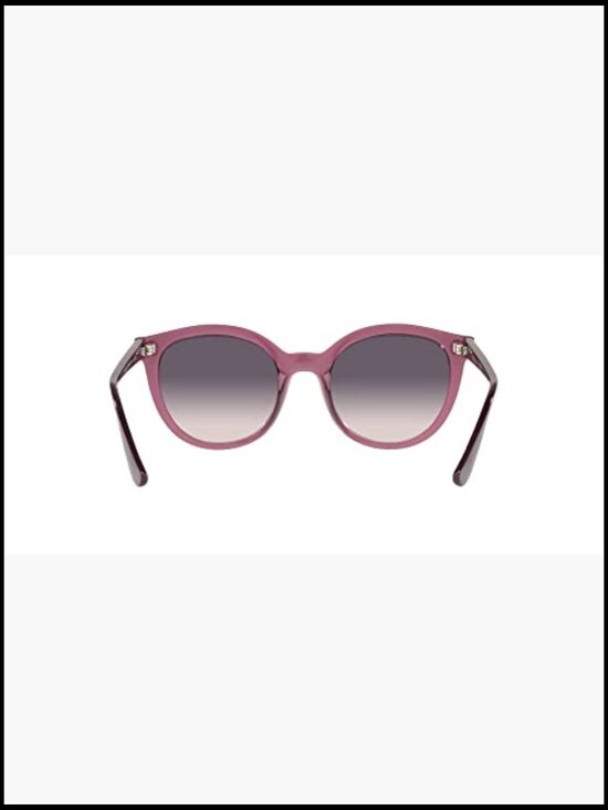 Oval Sunglasses with 100% UV Protection and Gradient Lenses